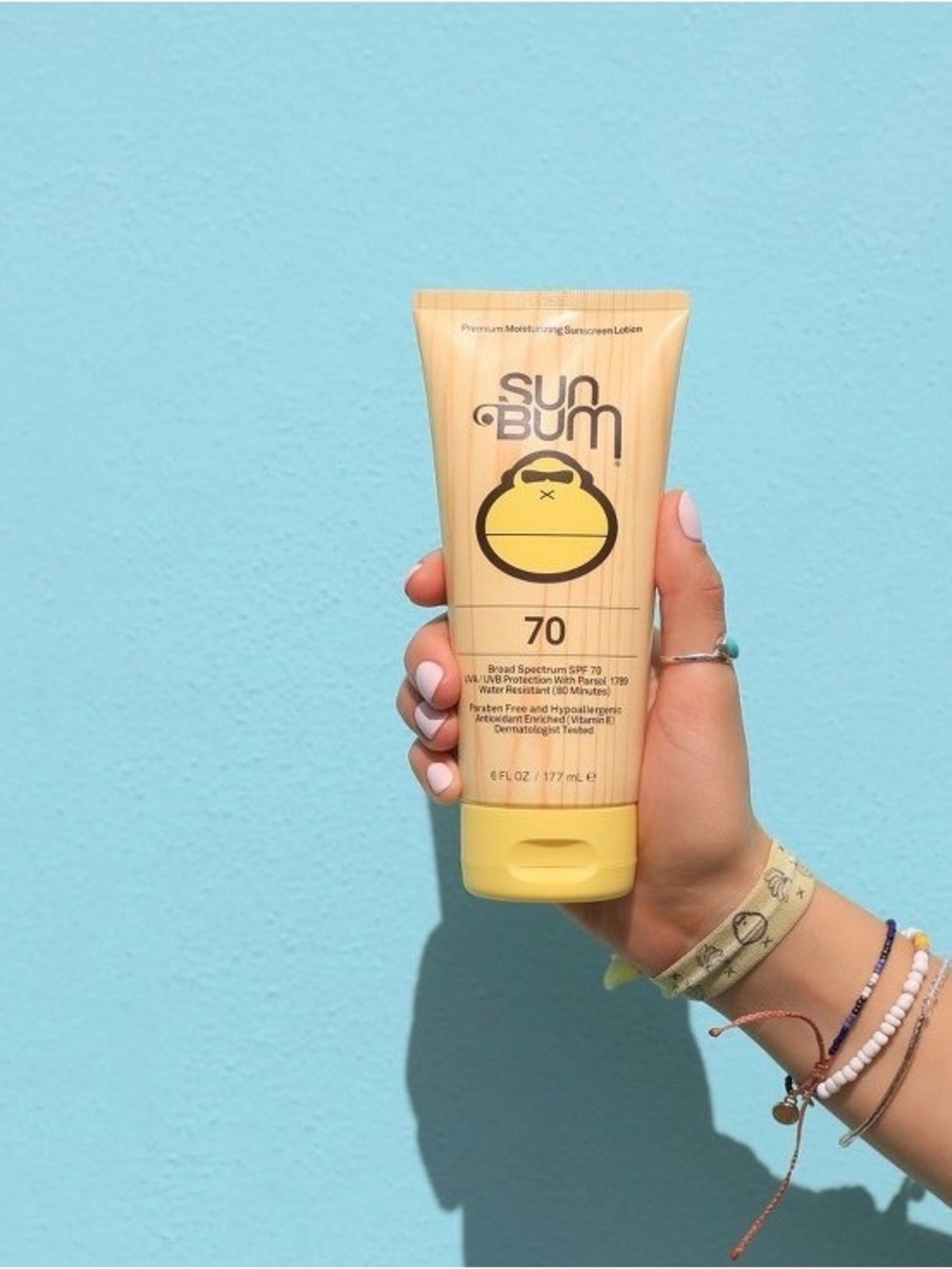 Sun Bum SPF 70 Moisturizing Sunscreen Lotion - Yellow